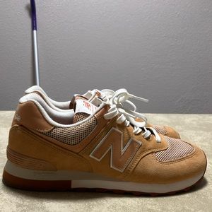 Beige New Balance 574 Men’s Size 9.5